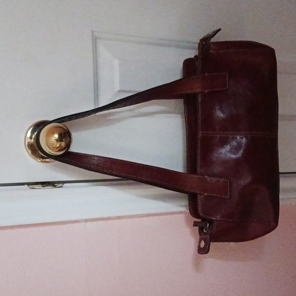 Fossil Leather Baguette Style Purse - Picture 1 of 10